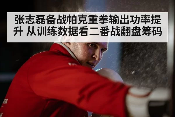 张志磊备战帕克重拳输出功率提升 从训练数据看二番战翻盘筹码 - leyu